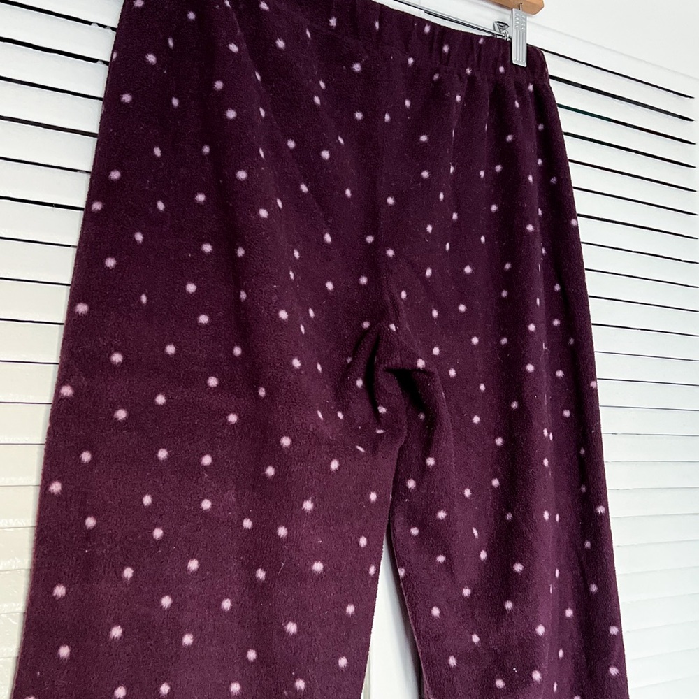 Gilligan & O’Malley | Fleece Polka Dot Pajama Pants - Picture 4 of 6